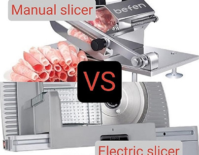 Manual VS Electric Meat Slicer