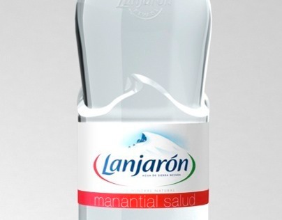 Lanjarón water bottle