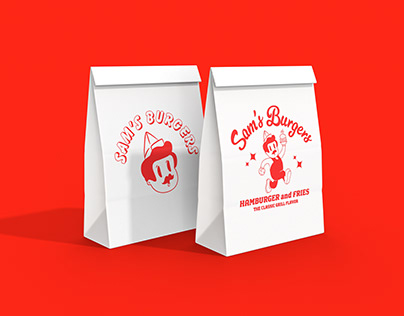 Sam's Burgers Branding & Packaging | Brand Identity
