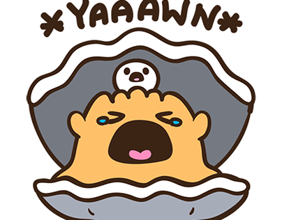 Kakichan The Oyster 2 Stickers