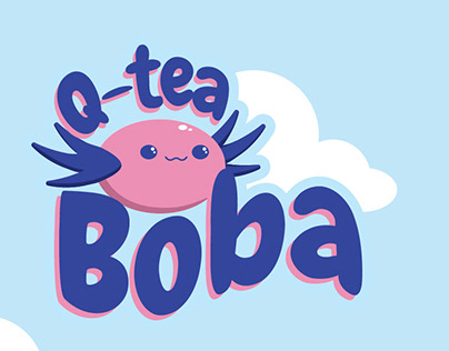 Q-Tea Boba Custom Sticker Sheet