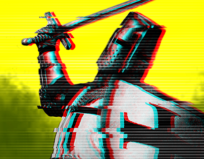 Cyber Glitchy Crusader, an animated version included
