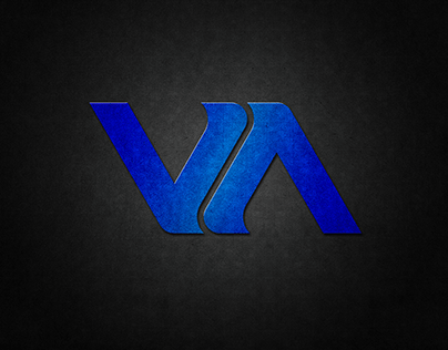 VA Ambigram Logo