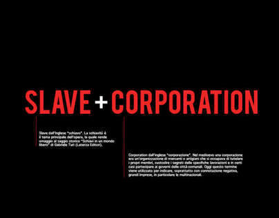 Slave Corporation - Video Performance