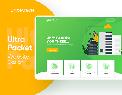 UltraPacket: Website Design