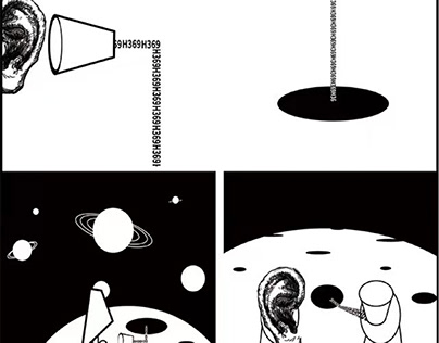 H369 科学 插图 小说 漫画 宇宙