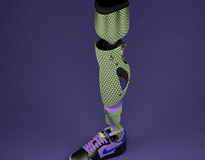 Air Jordan 1 x Alien Toy story | Prosthetic Leg