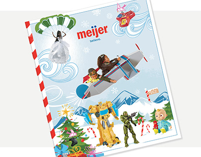 Meijer Holiday Toy Book Cover