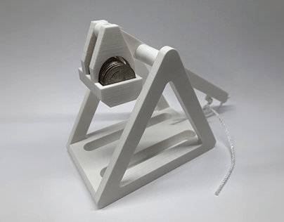 3D Printed Toy Trebuchet