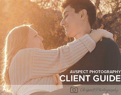 Avspect Photography Client Guide | Branding
