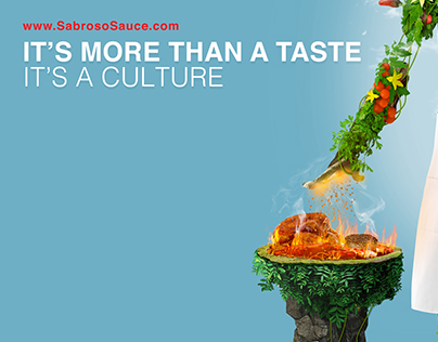 Sabroso Sauce Chef - Marketing Graphic | Deke Designs