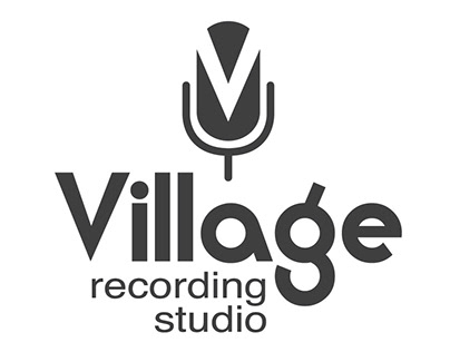 Village Recoding Studio - identity branding