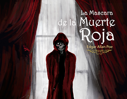 La Mascara de la Muerte Roja - novela ilustrada