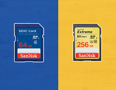 SanDisk - Product Graphics