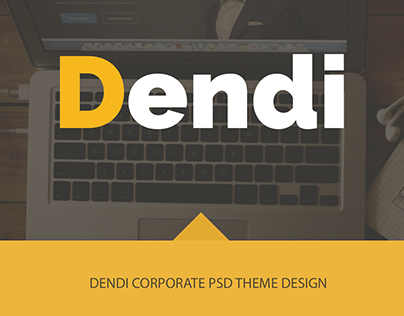 Dendi - Corporate PSD Web Design