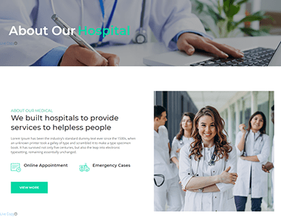 Health care website/ About