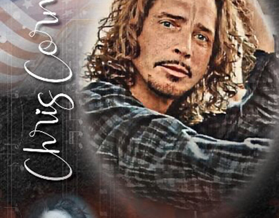 Chris Cornell portrait print