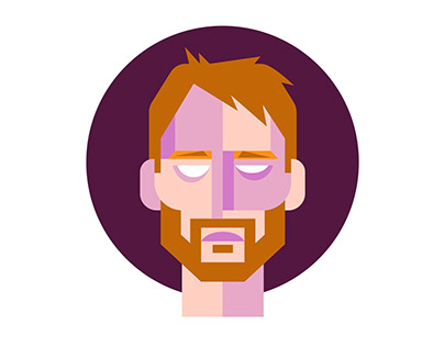 Thom Yorke Vector Portrait