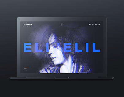 Website for singer Ellielil