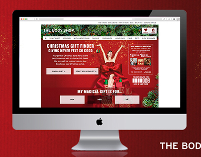 The Body Shop Christmas Gift Finder