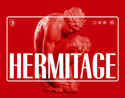 The Hermitage Museum. Website Redesign Concept