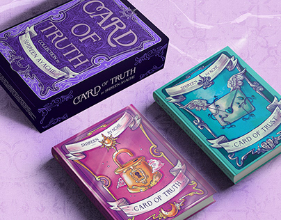 CARD OF TRUTH - Book covers