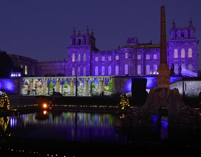 Blenheim Palace/ Projection Mapping Content Design/ UK