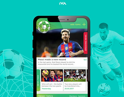 Football News | App Design