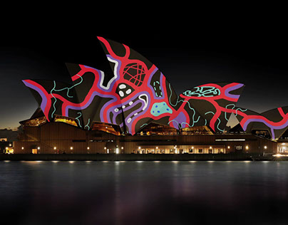 Lighting The Sails Sydney Opera House