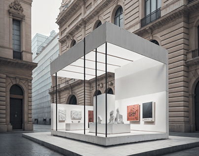 Architectural Contrast || Outdoor Exhibition