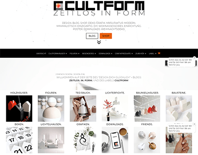 Website CULTFORM