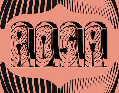 Rosa salmón (typography)