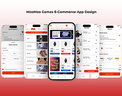 E - Ticaret mobil uygulama tasarımı