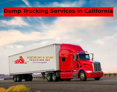 Dump Trucking Services in California
