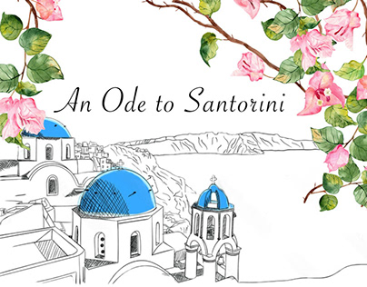 An Ode to Santorini: Design & Sewing Project