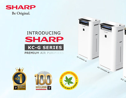 Sharp KC-G Series Air Purifiers