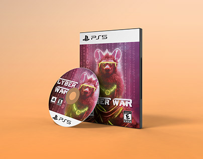 PS5 Videogame Cover | Cyber War
