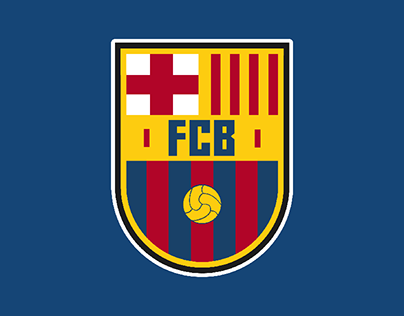 Concept crest for @fcbarcelona