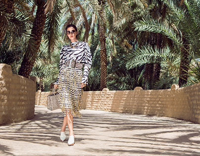 Cosmopolitan Middle East fashion editorial