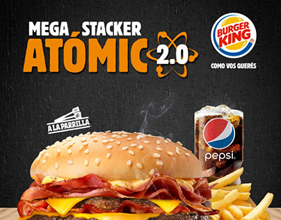 Burger King - Mega Stacker Atómico