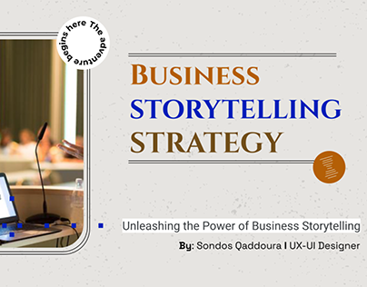 The Art of Storytelling in Business Presentation🗣️💭