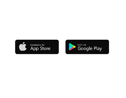 Download buttons from Google Play and App Store