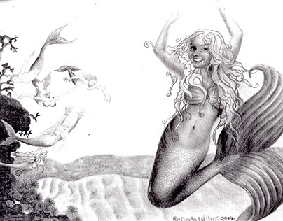Delaney the mermaid.