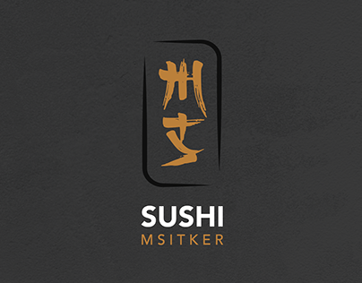 Identidade Visual Sushi Msitker