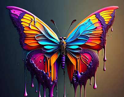 Dripping Butterflies