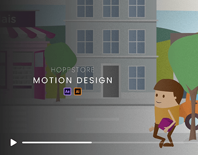 Motion Design • hoppStore