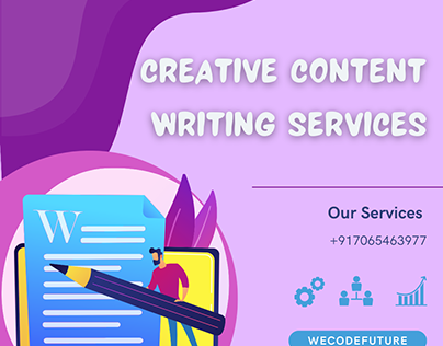 Creative content writing services For Your Website