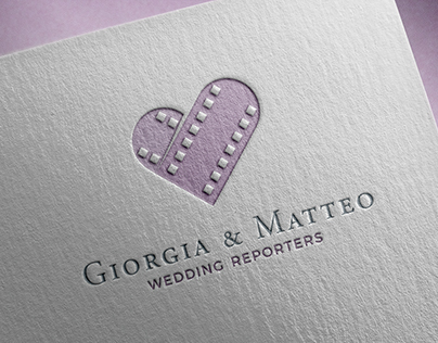 Logo "Giorgia & Matteo - Wedding reporters"