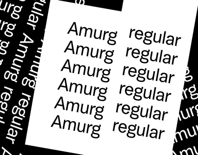Amurg Typeface
