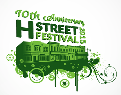 H Street Festival Logo (winner + samples)